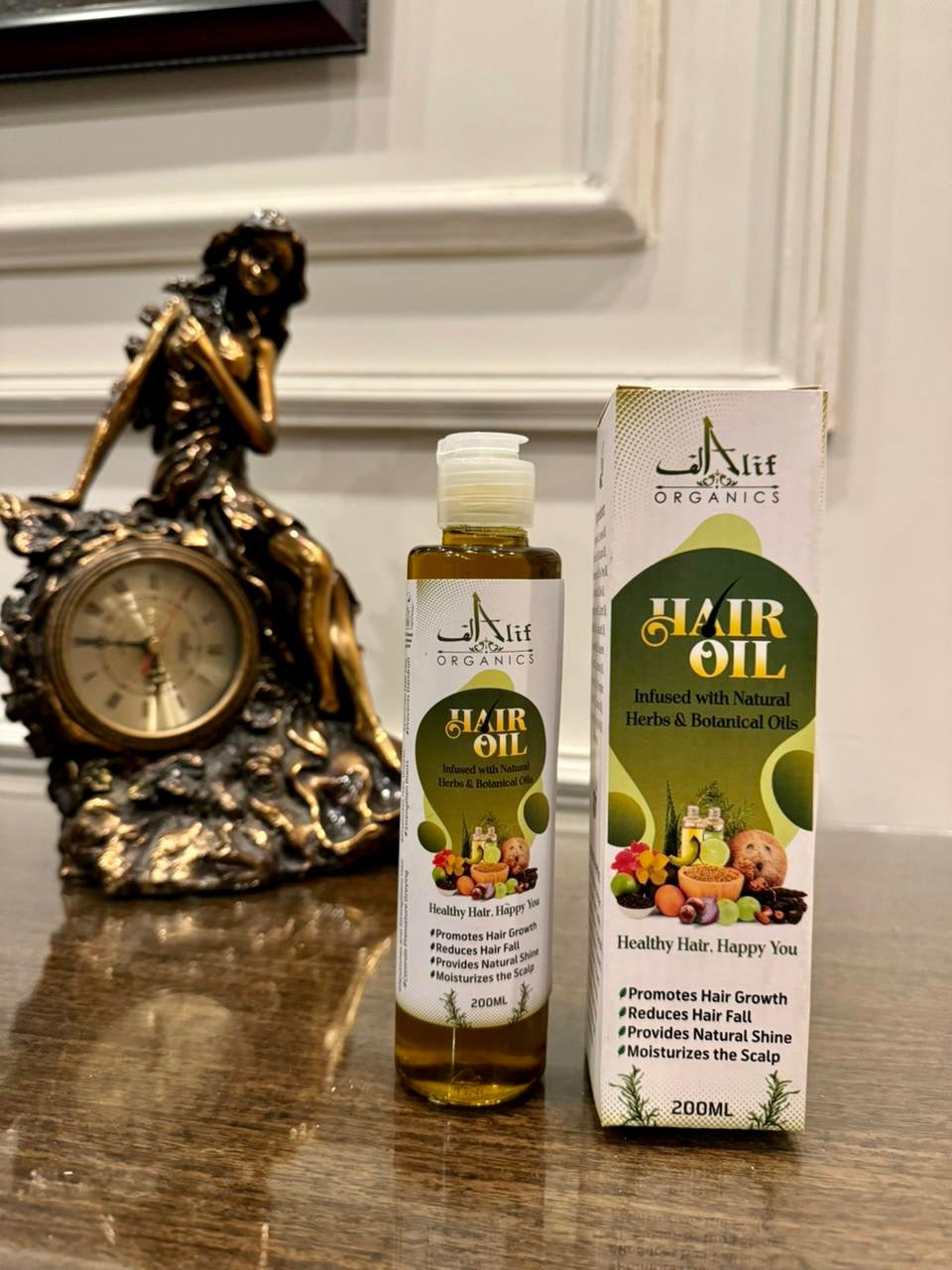 Alif Organics Hair Fall Control Oil, 200ml