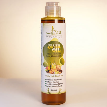 Alif Organics Hair Fall Control Oil, 200ml